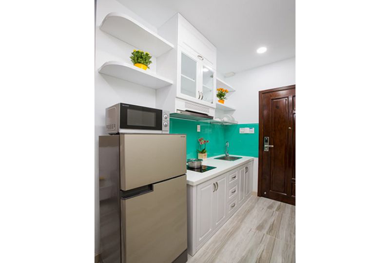 Studio serviced apartment for rent in Nguyen Trai street Ben Thanh market