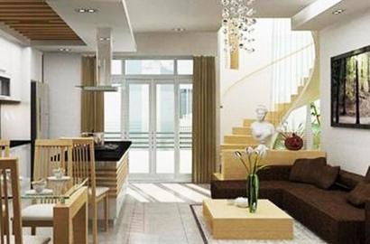Penthouse for rent in Central Garden apartment , Russian Market , District 1 HCMC .