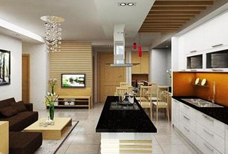 Penthouse for rent in Central Garden apartment , Russian Market , District 1 HCMC .