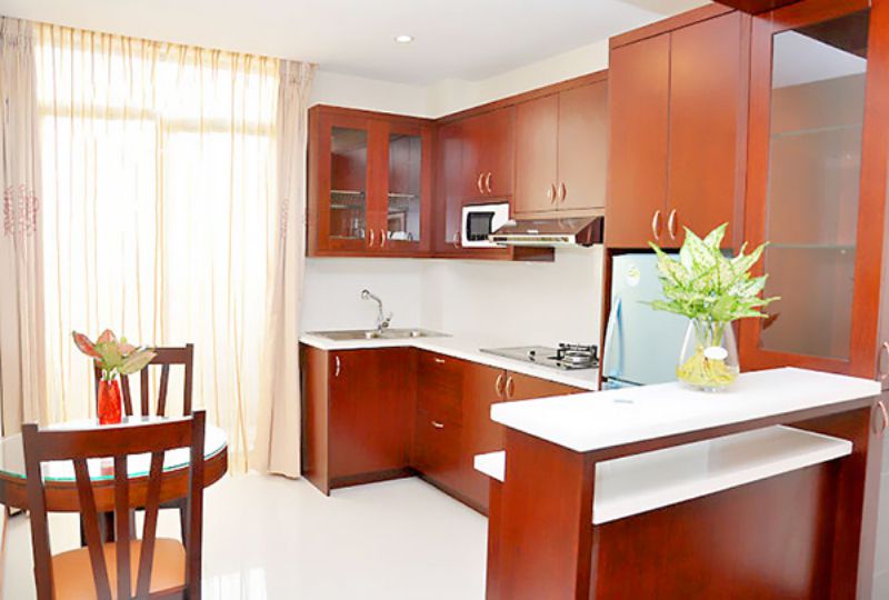 1 bedroom serviced apartment for rent on Tran Nhat Duat street district 1