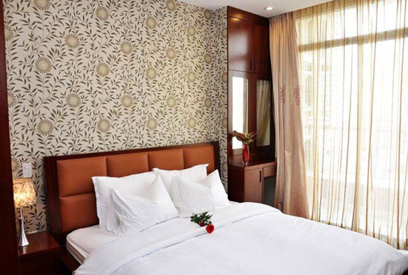 Two bedroom serviced apartment for rent in Tan Dinh ward district 1 Saigon