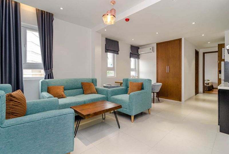 Two bedroom serviced apartment for lease in District 3 - Superior style