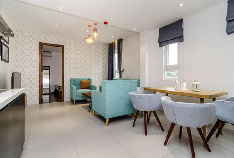 Two bedroom serviced apartment for lease in District 3 - Superior style