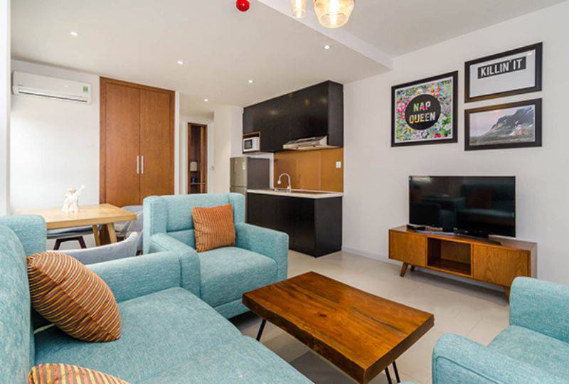 Two bedroom serviced apartment for lease in District 3 - Superior style