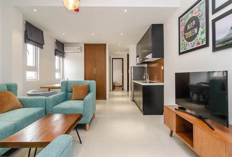 Two bedroom serviced apartment for lease in District 3 - Superior style