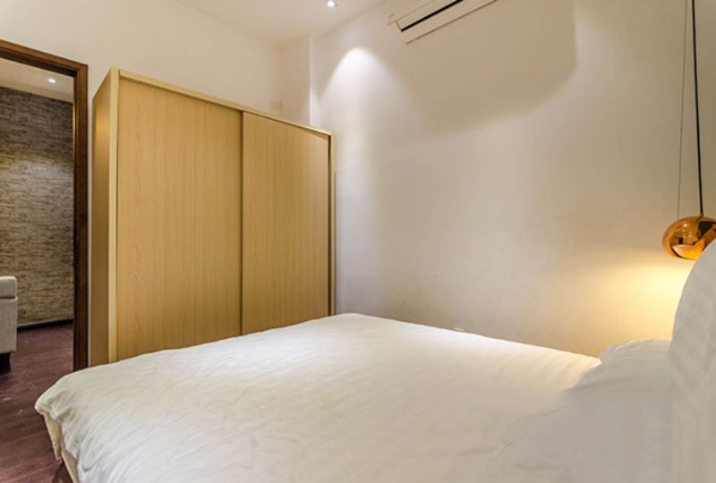 1 bedroom serviced apartment for rent on Le Lai street Ben Thanh district 1