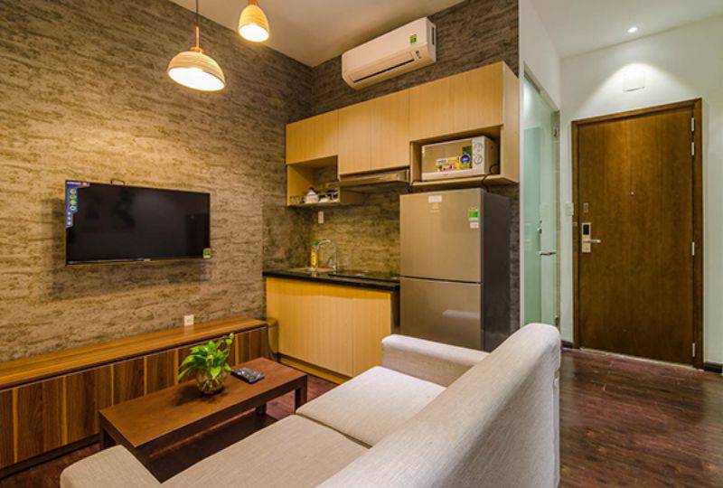 Nice serviced apartment for lease in Le Lai street Ben Thanh ward district 1