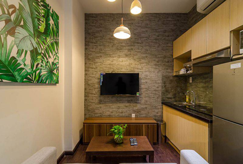 Nice serviced apartment for lease in Le Lai street Ben Thanh ward district 1