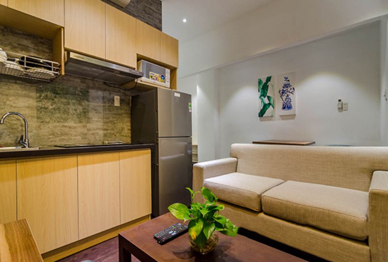 Nice serviced apartment for lease in Le Lai street Ben Thanh ward district 1