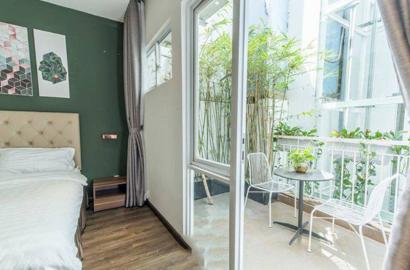 Loft serviced apartment in Le Lai street Ben Thanh ward district 1 for rent