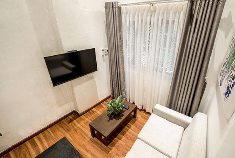Loft serviced apartment in Le Lai street Ben Thanh ward district 1 for rent