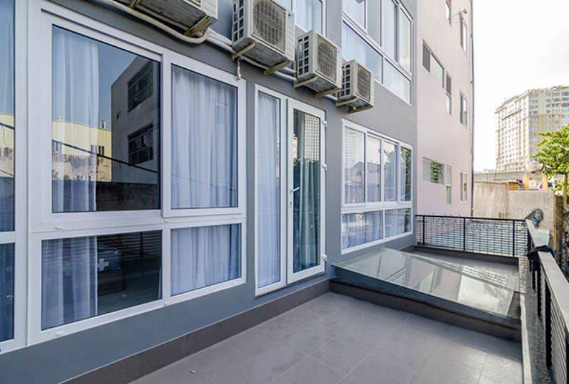 Studio serviced apartment for rent on Nguyen Huu Canh street Binh Thanh