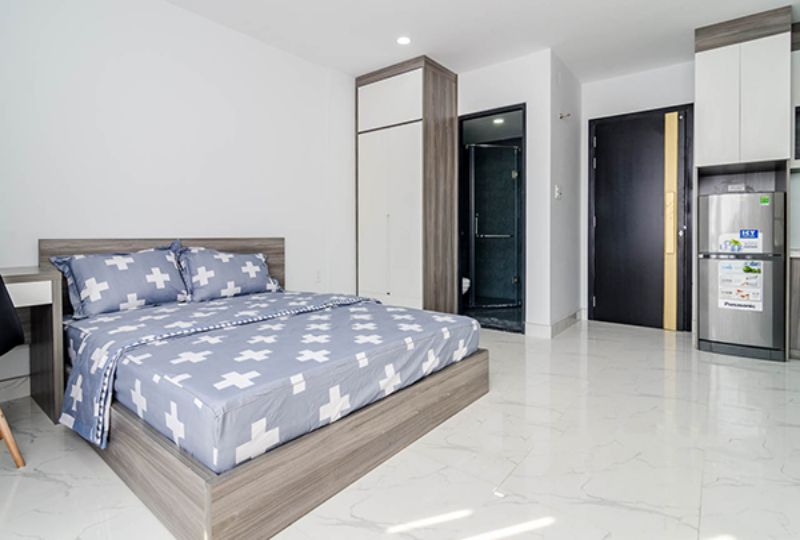 Studio serviced apartment in Nguyen Huu Canh - Binh Thanh dist for lease