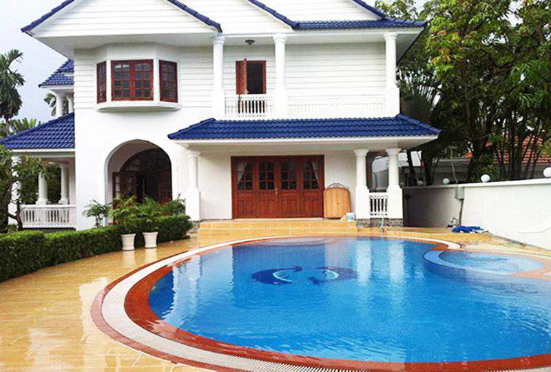 Lage villa for rent on Thao Dien area district 2 HCMC 