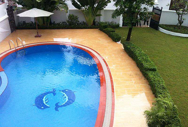 Lage villa for rent on Thao Dien area district 2 HCMC 