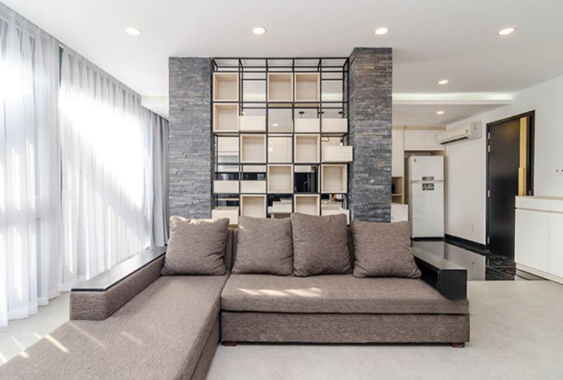 Now renting a luxury penthouse serviced apartment in Binh Thanh district