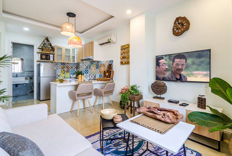 Brandnew serviced apartment for rent on Truong Sa street Phu Nhuan Dist