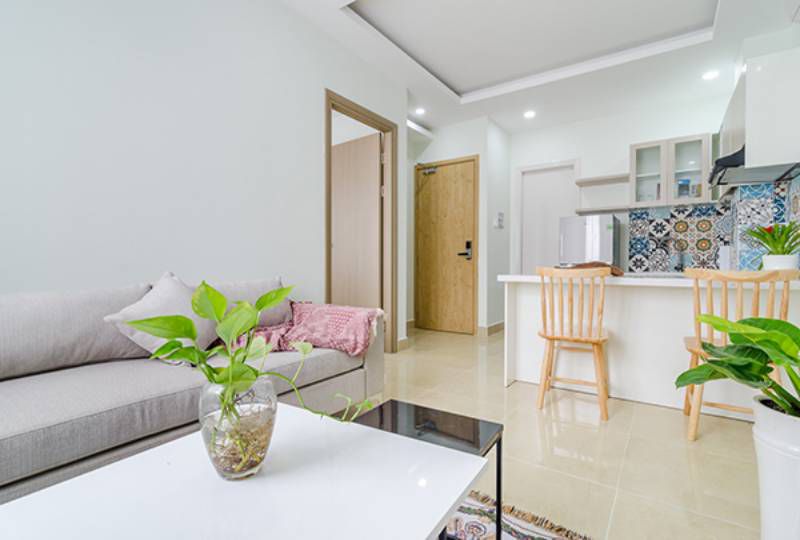 Elegant serviced apartment for rent on Truong Sa street Phu Nhuan district