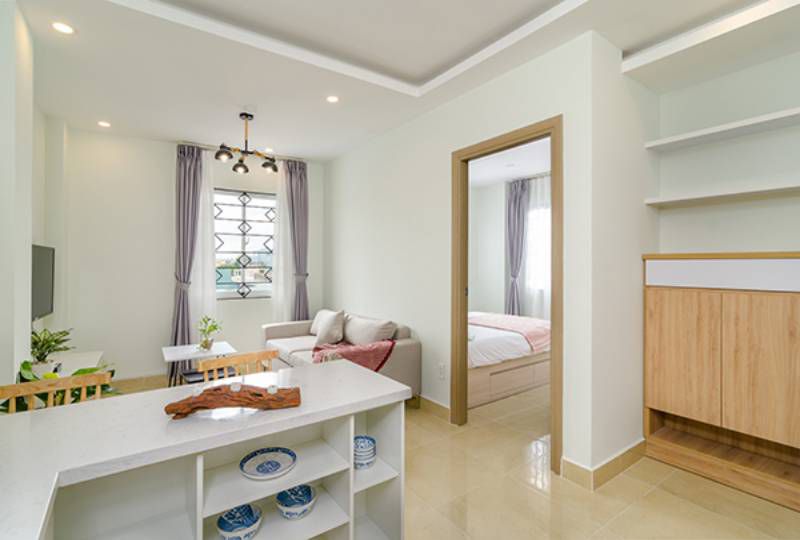 Elegant serviced apartment for rent on Truong Sa street Phu Nhuan district