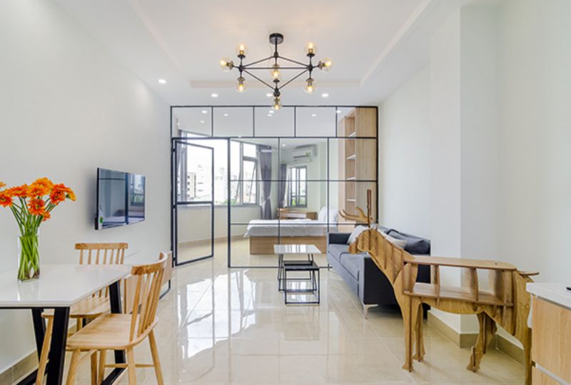 One bedroom serviced apartment on Truong Sa street Phu Nhuan for rent