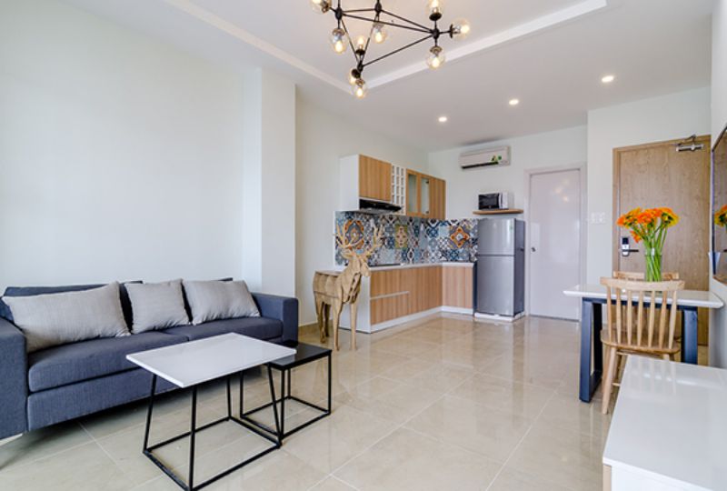 One bedroom serviced apartment on Truong Sa street Phu Nhuan for rent