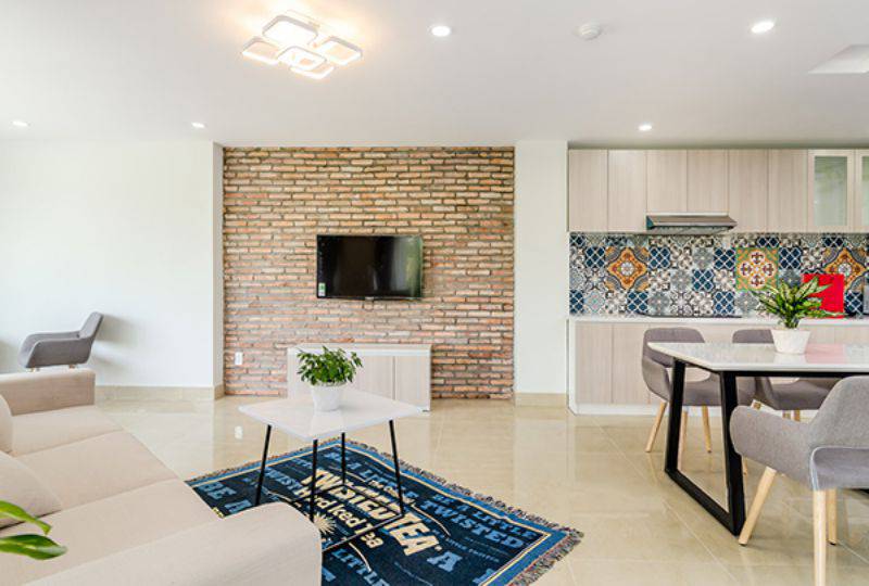 Elegant serviced apartment on Truong Sa street Phu Nhuan district for rent