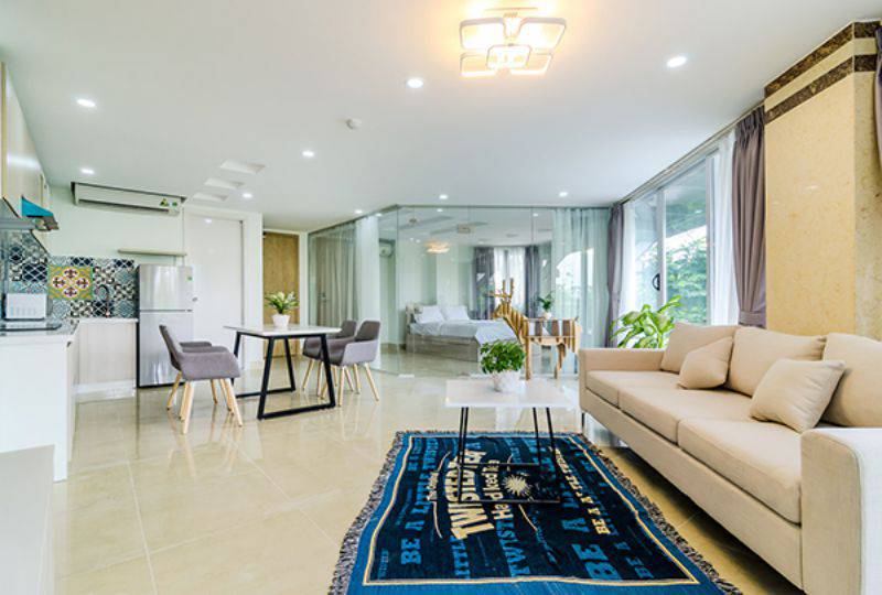 Elegant serviced apartment on Truong Sa street Phu Nhuan district for rent
