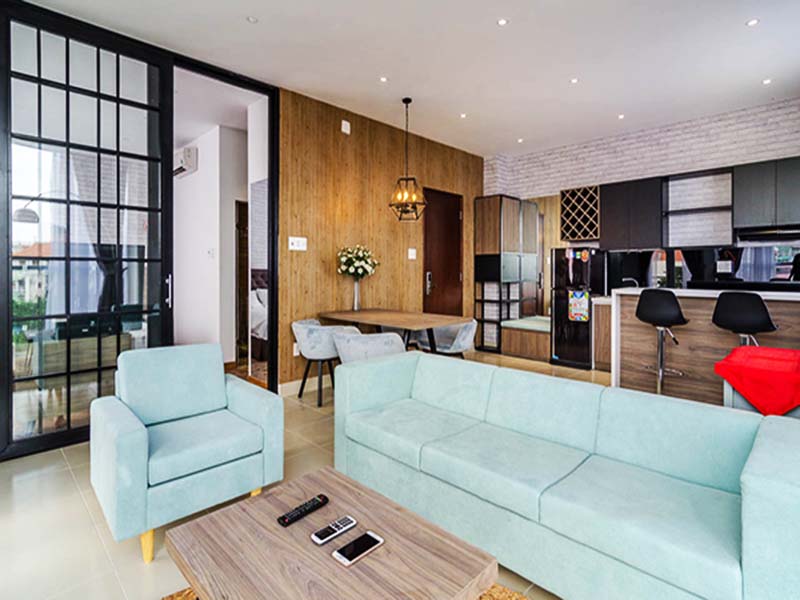 Luxury serviced apartment for rent in Truong Sa street Phu Nhuan District