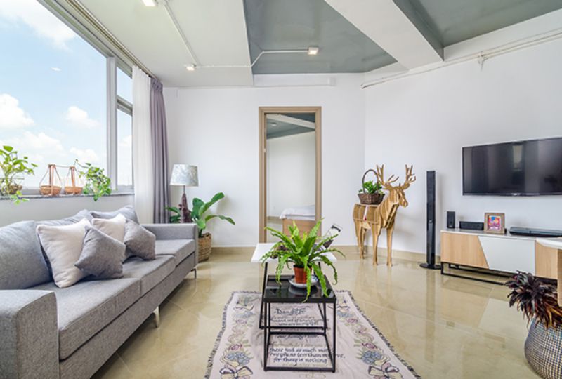Luxury Penthouse serviced apartment for lease in Truong Sa street HCMC