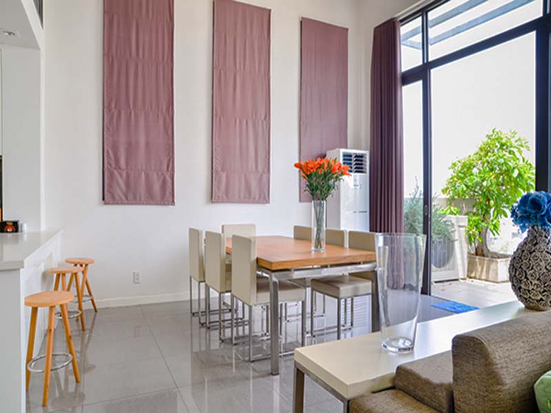 Luxury penthouse apartment for rent in Ho Bieu Chanh - Phu Nhuan Dist