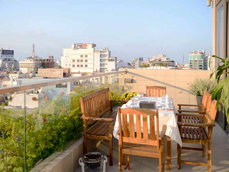 Luxury penthouse apartment for rent in Ho Bieu Chanh - Phu Nhuan Dist