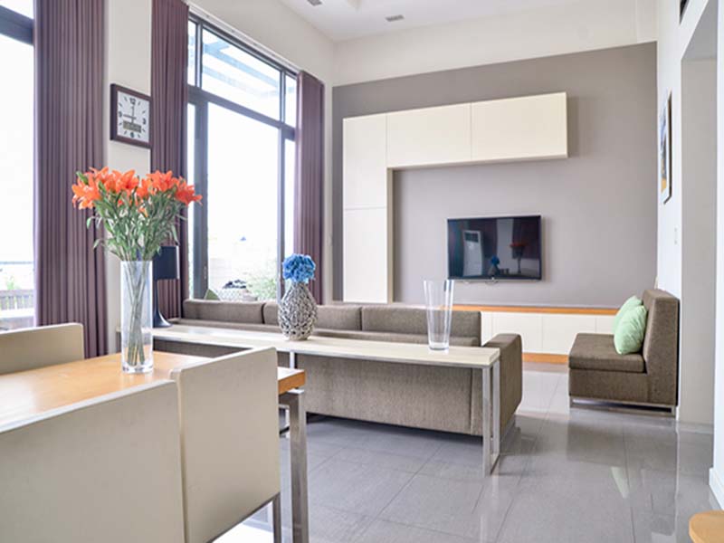 Luxury penthouse apartment for rent in Ho Bieu Chanh - Phu Nhuan Dist