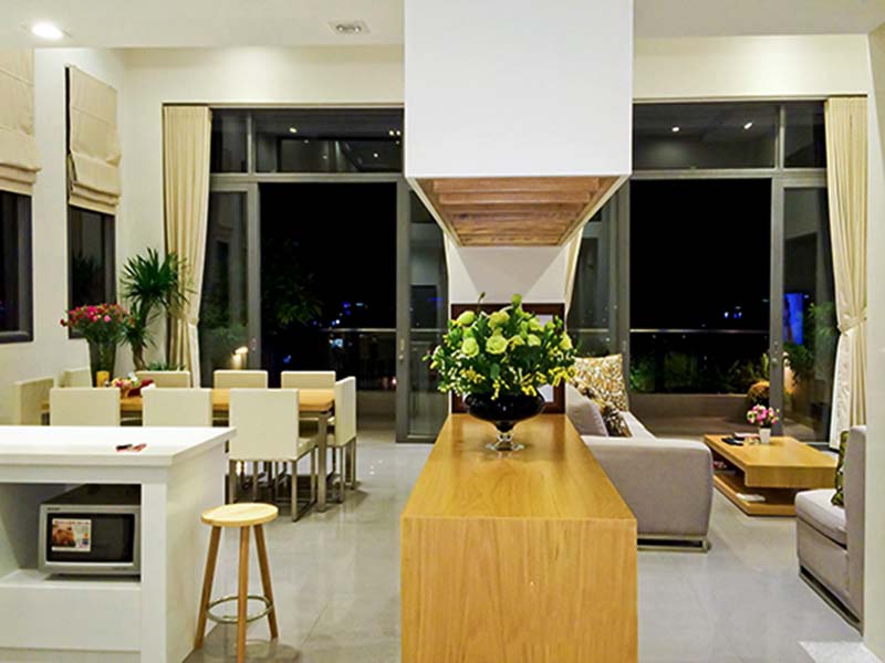 Luxury penthouse apartment for rent in Ho Bieu Chanh - Phu Nhuan Dist