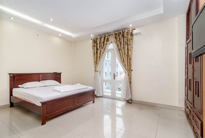 Three bedroom serviced apartment for lease in Thao Dien ward - District 2
