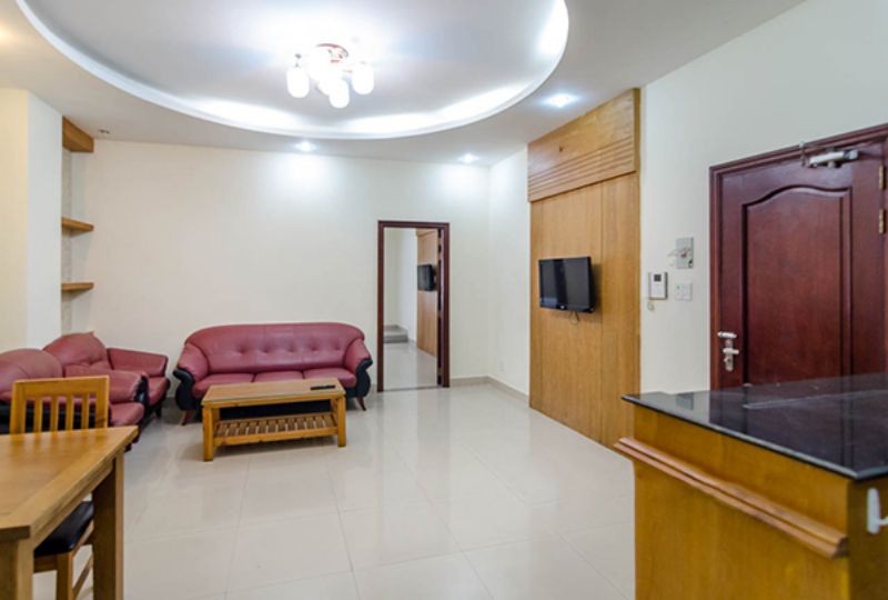 One bedroom serviced apartment for lease in Thao Dien ward - District 2