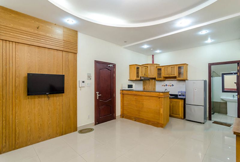 One bedroom serviced apartment for lease in Thao Dien ward - District 2