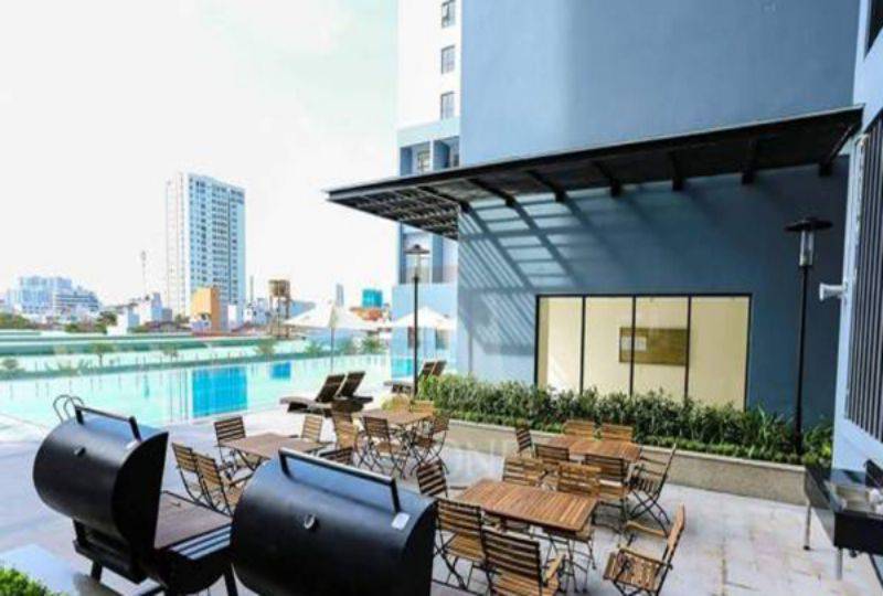 Nice apartment for lease in M - One building district 7 - Rental 700 USD