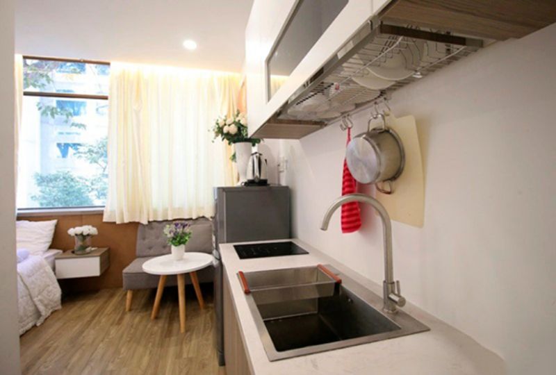 Studio serviced apartment for rent in Bui Thi Xuan street district 1 HCMC