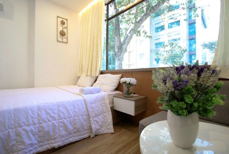Studio serviced apartment for rent in Bui Thi Xuan street district 1 HCMC