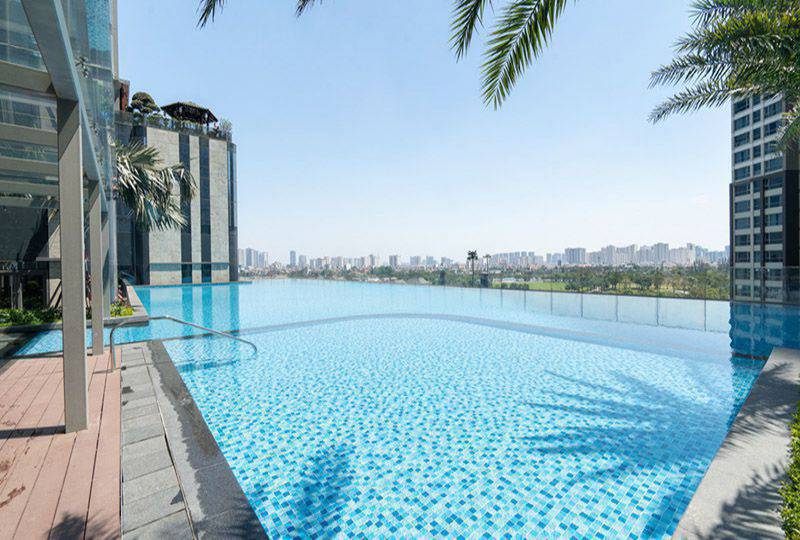 Nice apartment for lease in Vinhomes Nguyen Huu Canh Binh Thanh Dist