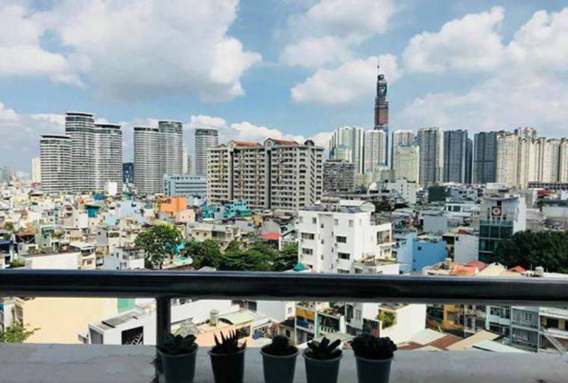 Apartment for lease in  Nguyen Ngoc Phuong apartment Binh Thanh district