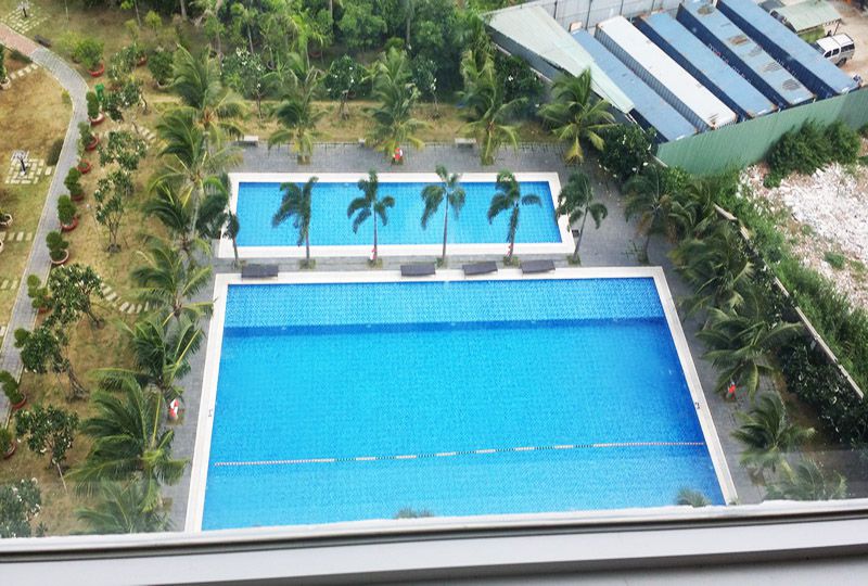 Nice apartment for lease on Lacasa Hoang Quoc Viet Street district 7 HCM