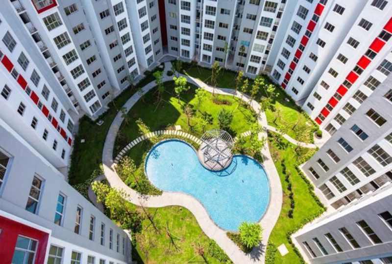Brand new apartment in Celadon City tan phu district HCMC for lease