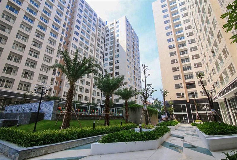 Nice apartment in Sky Center for rent Pho Quang street Phu nhuan district