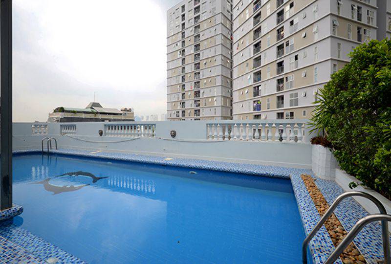 Serviced apartment for rent in Thao Dien in quiet and safety location