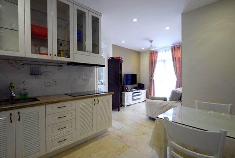 Serviced apartment for rent in Thao Dien in quiet and safety location