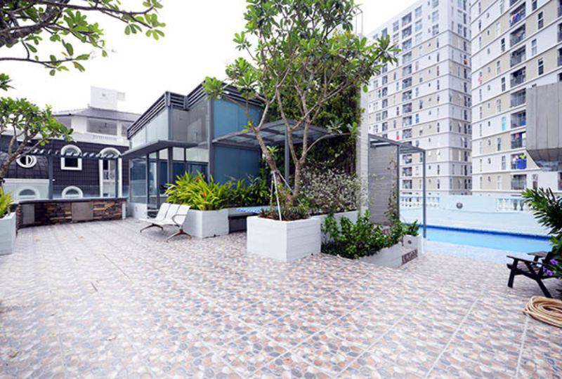 Serviced apartment for rent in Thao Dien in quiet and safety location