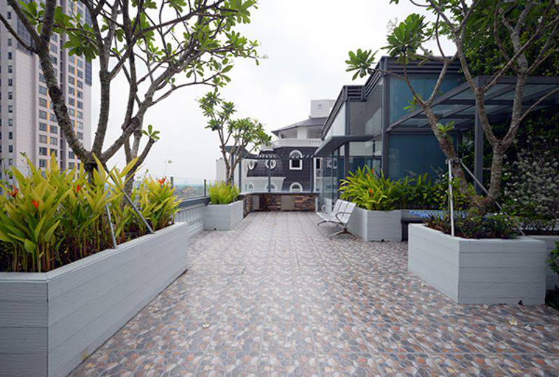 Serviced apartment for rent in Thao Dien in quiet and safety location