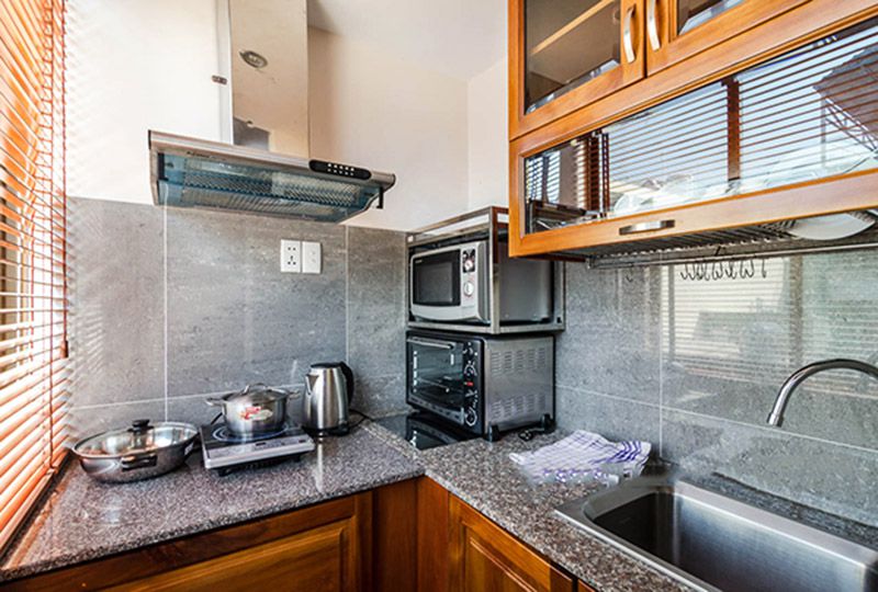 Serviced apartment for rent on Nguyen Thi Minh Khai street Dakao ward District 1.