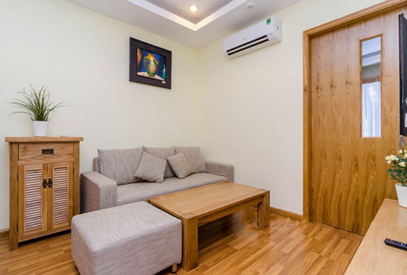 Serviced apartment for rent in Saigon Tran Hung Dao street district 1